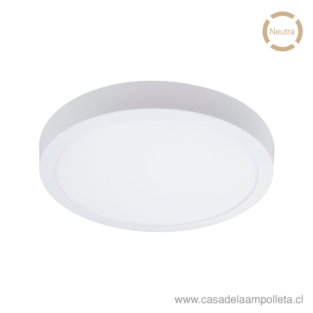 PANEL LED REDONDO SOBREPUESTO 18W - BLANCO NEUTRO