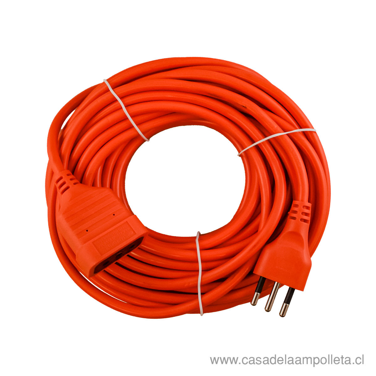 ALARGADOR EXTENSIÓN DE 15 METROS 10A NARANJA