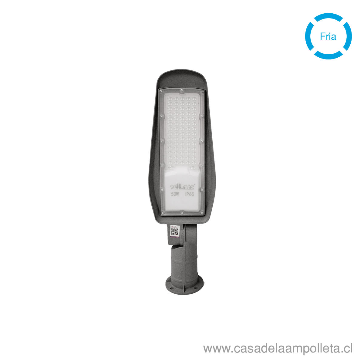 LUMINARIA PÚBLICA LED 50W - BLANCO FRIO (6500K) - VELLMAX