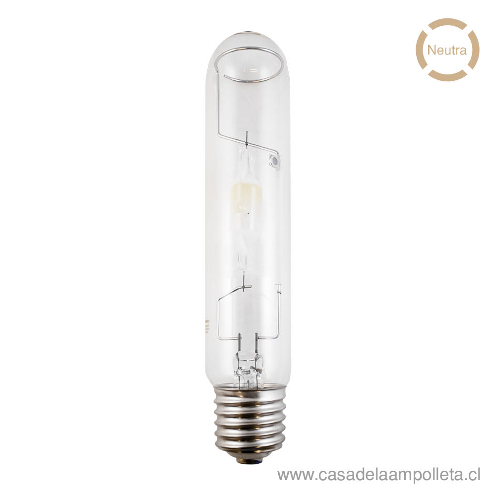 AMPOLLETA HALURO METAL TUBULAR 250W E40 - BLANCO NEUTRO (4000K)