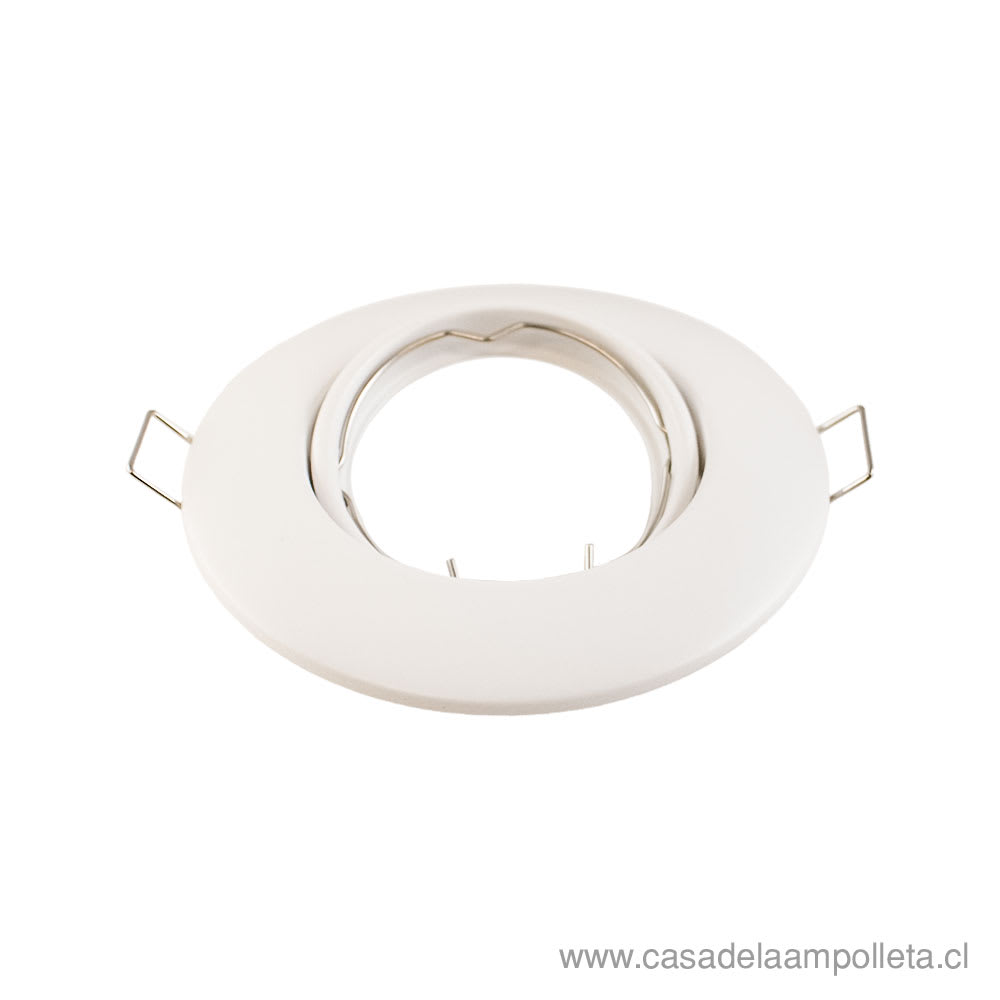 FOCO EMBUTIDO MOVIL PARA DICROICO - BLANCO