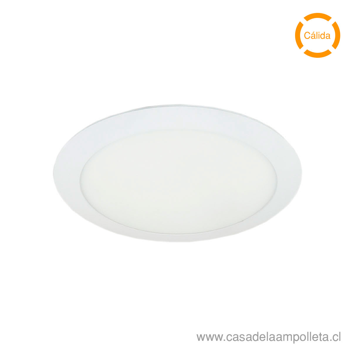 PANEL LED REDONDO EMBUTIDO 18W - BLANCO CÁLIDO (3000K) PHILIPS