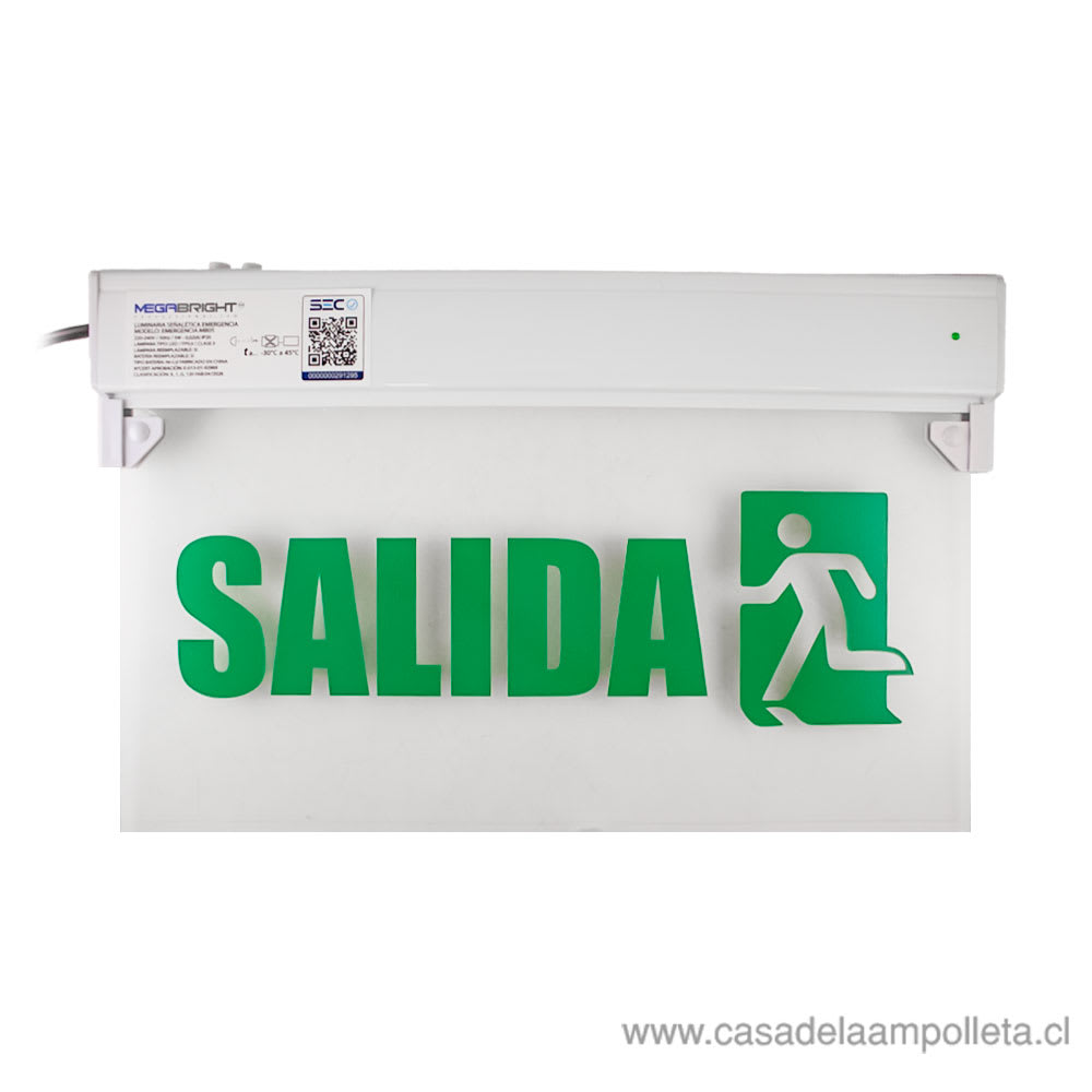 SEÑALETICA LED CON ICONO DE SALIDA 5W