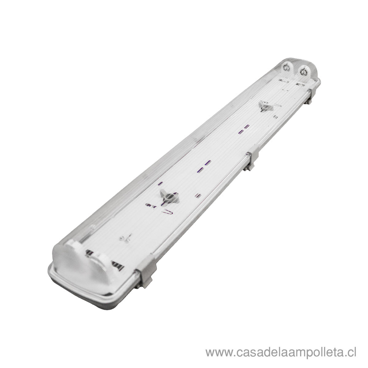 EQUIPO ESTANCO POLICARBONATO PARA TUBO LED 2X9W 60CM - STANFORD