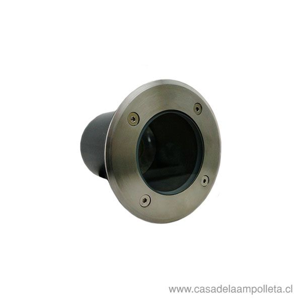 Foco Embutido Piso 10cm Porta Ampolleta Dicroico Exterior Foco Embutido Piso 10cm Porta Ampolleta Dicroico Exterior
