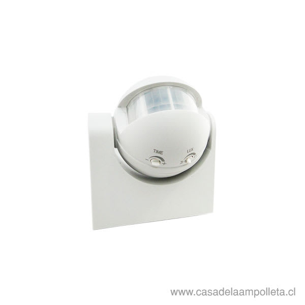 SENSOR DE MOVIMIENTO SOBREPUESTO 180° - COLOR BLANCO - STANFORD