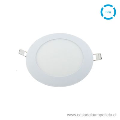 PANEL LED REDONDO EMBUTIDO 9W - BLANCO FRIO (6500K)