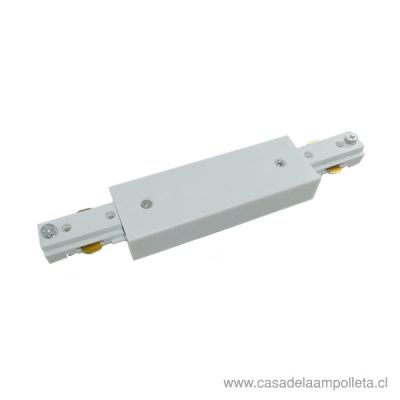 UNIÓN PARA RIEL T3 TIPO I  180° - BLANCO