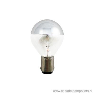 AMPOLLETA INCANDESCENTE BA15D  24V 25W PARA PABELLÓN