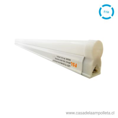 EQUIPO LED LINEAL T5 8W 57CM - BLANCO FRÍO (6500K)