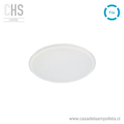 PANEL LED REDONDO EMBUTIDO 9W  - BLANCO FRÍO (6500K) CHS