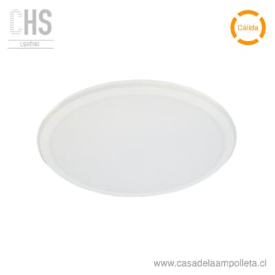 PANEL LED REDONDO EMBUTIDO 22W  - BLANCO CÁLIDO (3000K)