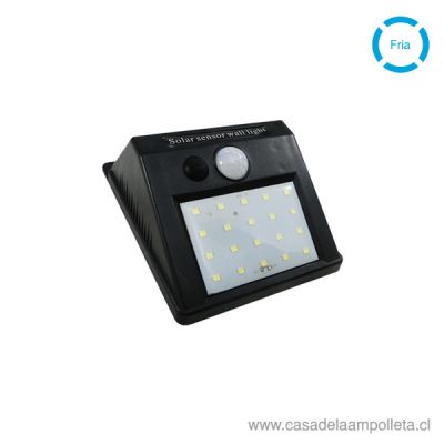 FOCO LED SOLAR 3W - BLANCO FRÍO (6500K)1