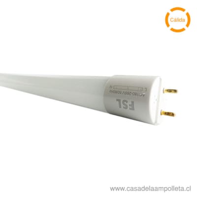 TUBO LED T8 9W 60CM - BLANCO CÁLIDO (3000K) - FSL