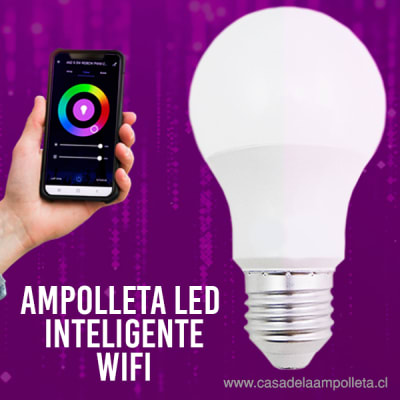 AMPOLLETA LED SMART BRIGHT A60 WIFI 10W - RGB