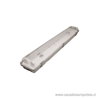 EQUIPO ESTANCO PARA TUBO LED 2X9W 60CM - VELLMAX