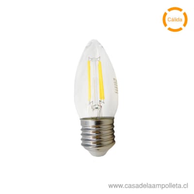 AMPOLLETA LED VINTAGE VELA 4W E27 - CÁLIDA1