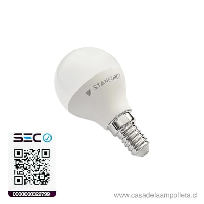 Bombillas Halógenas G45 E14 28W - Blanco Cálido 2700K, Regulables (pack 6 Unidades