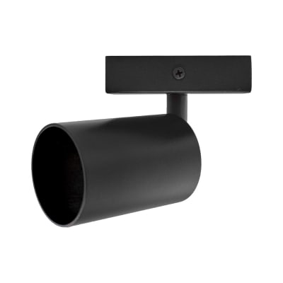 FOCO SPOT SOBREPUESTO GU10 SIMPLE - NEGRO MATE