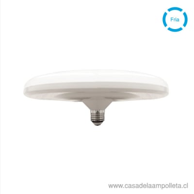 LÁMPARA DECORATIVA LED FLAT PANEL 22W E27 23CM - BLANCO FRÍO (6500K)