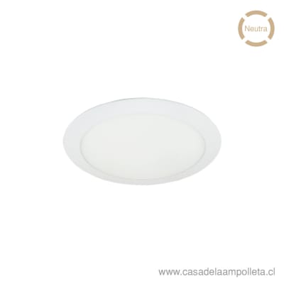 PANEL LED REDONDO EMBUTIDO 6W - BLANCO NEUTRO (4000K)1