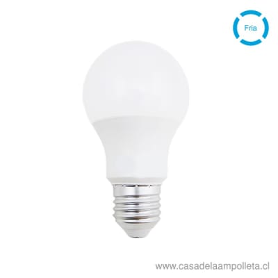 AMPOLLETA LED A60 11W 12V/24V - BLANCO FRÍO (6000K)