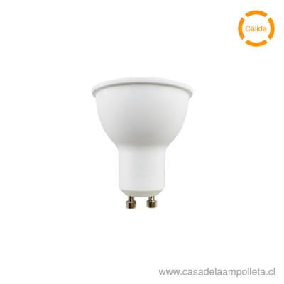AMPOLLETA LED GU10 6W - BLANCO CÁLIDO (3000K) - STANFORD