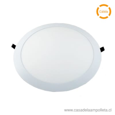PANEL LED REDONDO EMBUTIDO 24W -  BLANCO CÁLIDO (3000K) - STANFORD