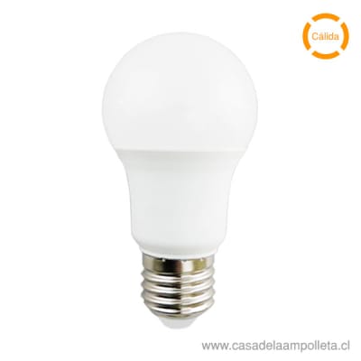 AMPOLLETA LED A55 7W - BLANCO CÁLIDO (3000K)