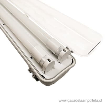 EQUIPO ESTANCO PARA TUBO LED 2X9W 60CM1