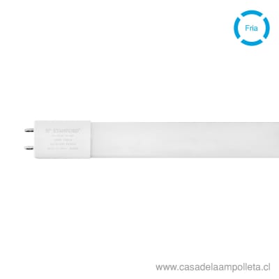 TUBO LED T8 18W 120CM - BLANCO FRÍO (6500K) - STANFORD