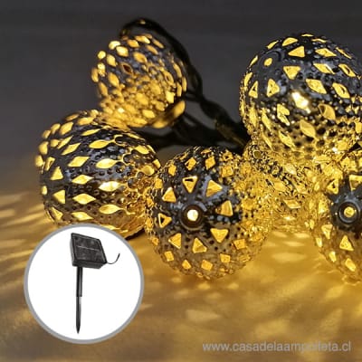 GUIRNALDA SOLAR 10 BOLITAS 2M