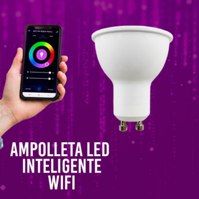 AMPOLLETA LED SMART BRIGHT GU10 WIFI 5W - RGB1