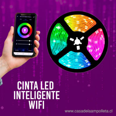 CINTA LED SMART BRIGHT 5MTRS WIFI 24W - RGB1