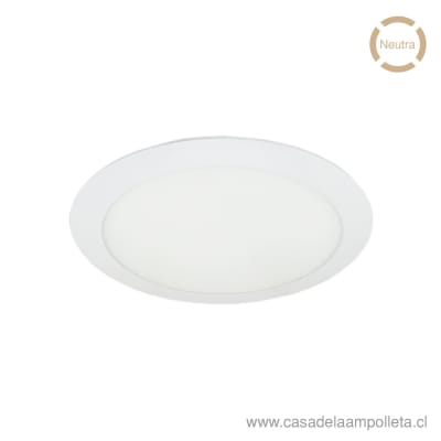 PANEL LED REDONDO EMBUTIDO 18W - BLANCO NEUTRO (4000K)