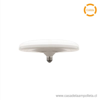 LÁMPARA DECORATIVA LED FLAT PANEL 16W E27 15CM - BLANCO CÁLIDO (3000K)1