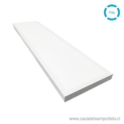PANEL LED 120X30 SOBREPUESTO 50W - BLANCO FRIO (6500K)1