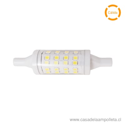 AMPOLLETA LED R7S 5W 78MM - BLANCO CÁLIDO (3000K)1