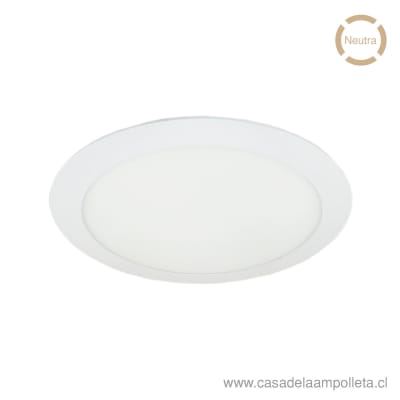 PANEL LED REDONDO EMBUTIDO 24W - BLANCO NEUTRO (4000K)