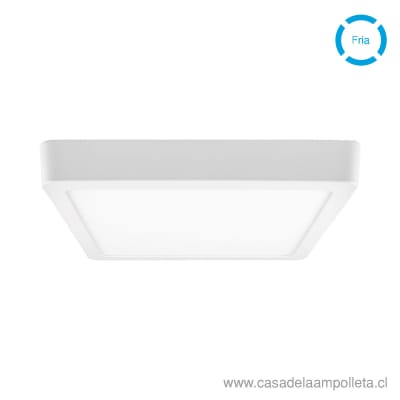 LED CUADRADO SOBREPUESTO 18W - BLANCO FRÍO (6500K) - FSL1