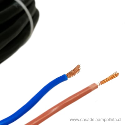 CORDON ELÉCTRICO 1 METRO 2X0,75MM