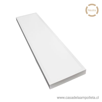 PANEL LED 120X30CM SOBREPUESTO 48W - BLANCO NEUTRO (4000K)1