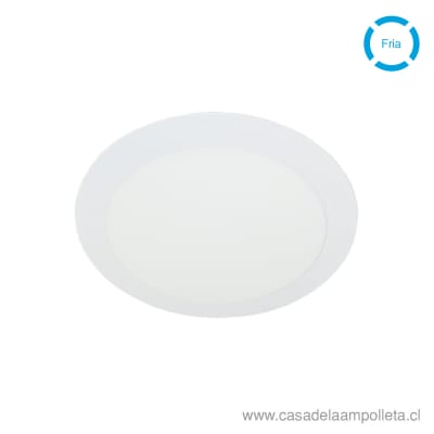 PANEL LED REDONDO EMBUTIDO 12W 12V/24V - BLANCO FRÍO (6000K)