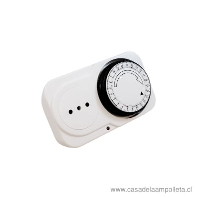 TEMPORIZADOR / TIMER ANALÓGICO DIARIO CON ENCHUFE - 24H1