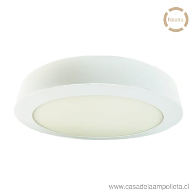 PANEL LED REDONDO SOBREPUESTO 24W - BLANCO NEUTRO (4000K)1