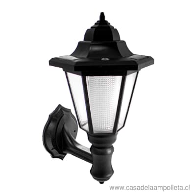 FAROL LED COLONIAL SOLAR 0.3W - BLANCO FRÍO (6500K)
