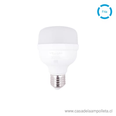 AMPOLLETA LED ALTA POTENCIA 18W E27 - BLANCO FRÍO (6500K)1