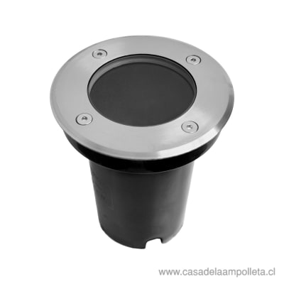 FOCO EMBUTIDO DE PISO PARA AMPOLLETA GU10