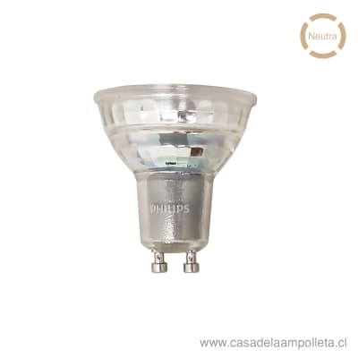 AMPOLLETA LED GU10 5W DIMERIZABLE - BLANCO NEUTRO (4000K)
