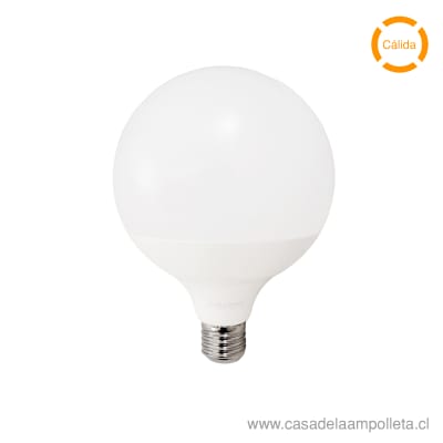 AMPOLLETA LED GLOBO G95 12W - BLANCO CÁLIDO (3000K)